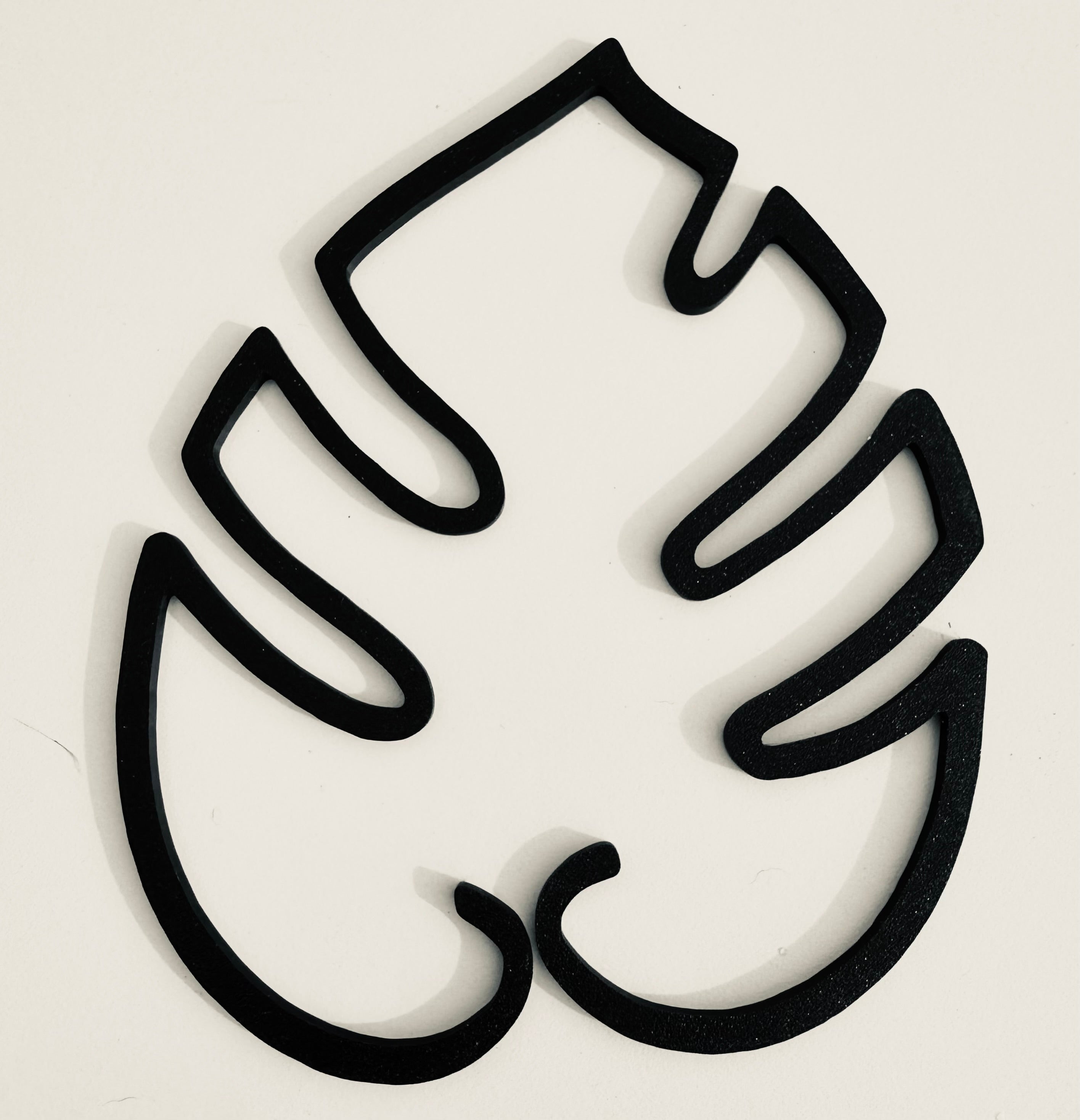 Large (7-inch) Monstera Leaf Plant Support