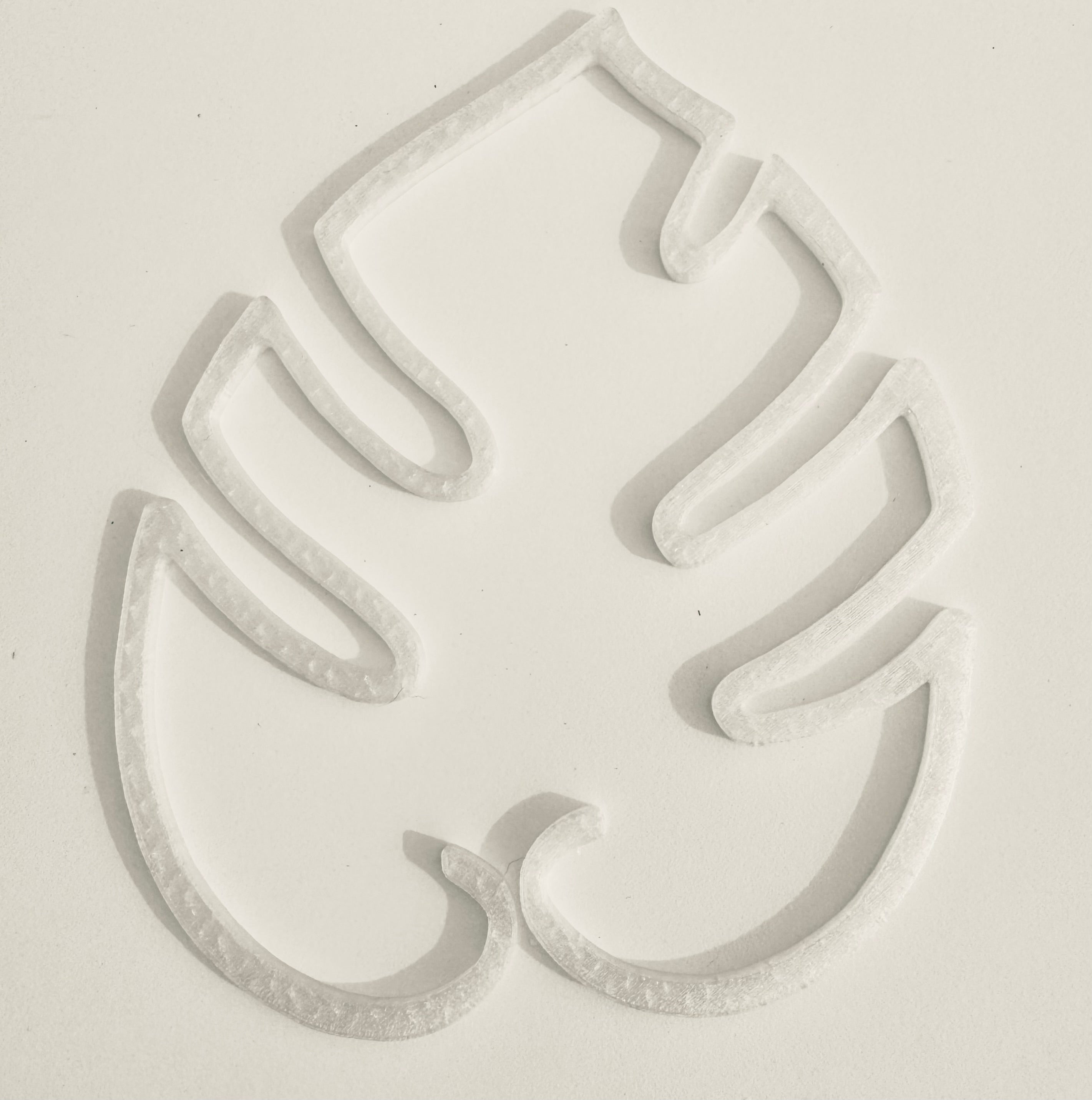 Large (7-inch) Monstera Leaf Plant Support